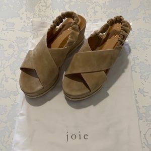 Joie Garden Platform Espadrille Wedge Sandal